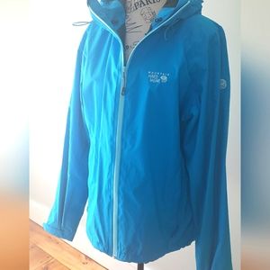 MOUNTAIN HARD WEAR Rain jacket Size L Blue - like new